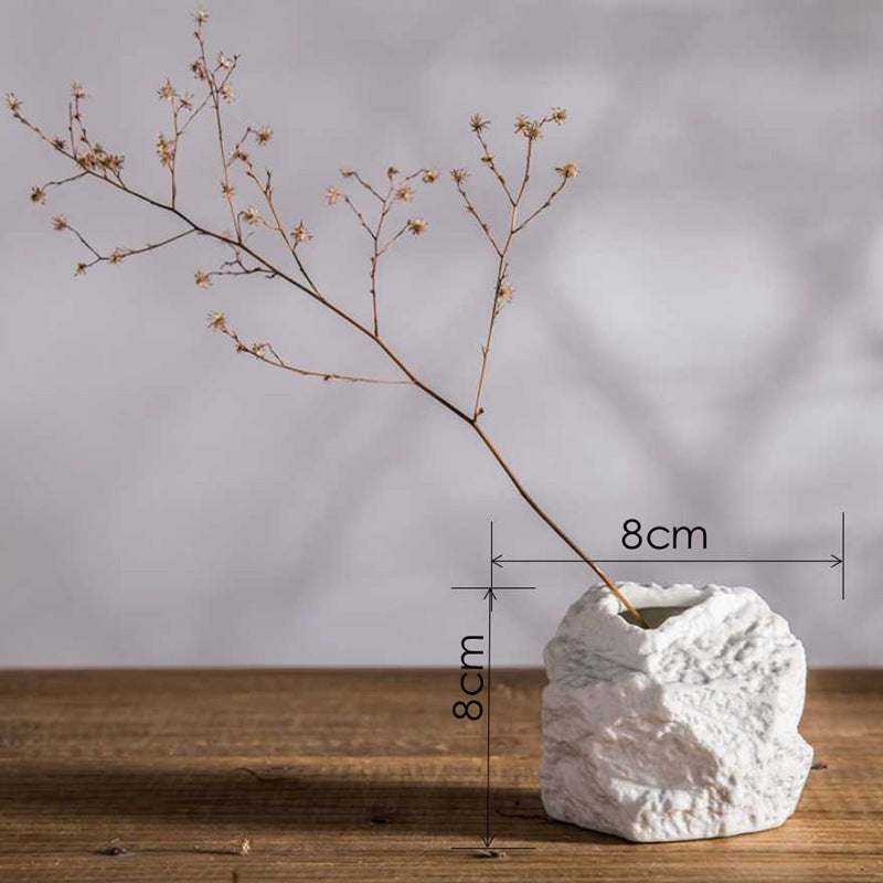 Modern Marble Ceramic Flower Vase Home Decoration