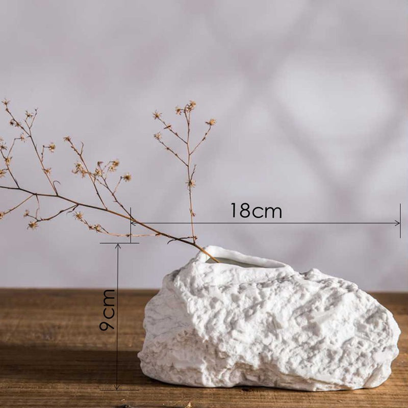 Modern Marble Ceramic Flower Vase Home Decoration