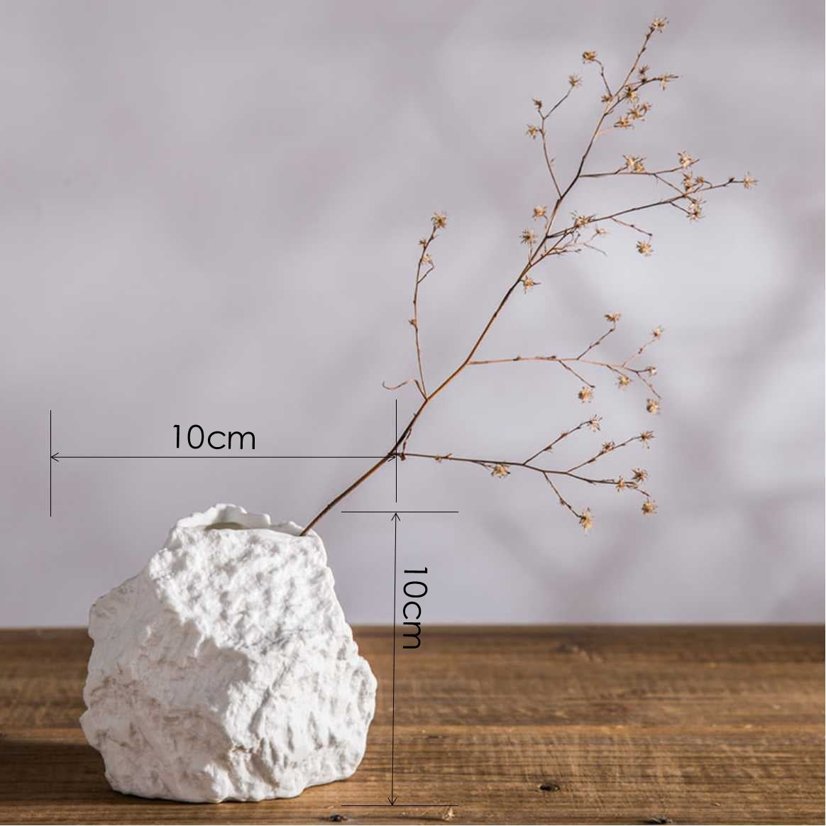 Modern Marble Ceramic Flower Vase Home Decoration