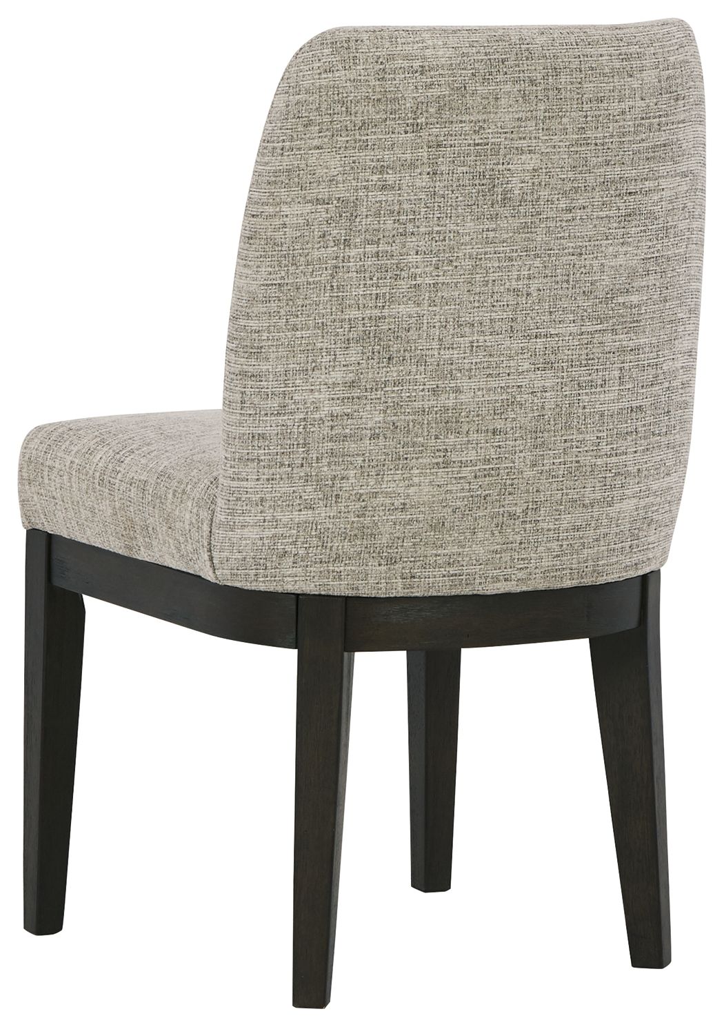 Beige Upholstered Dining Side Chairs Set
