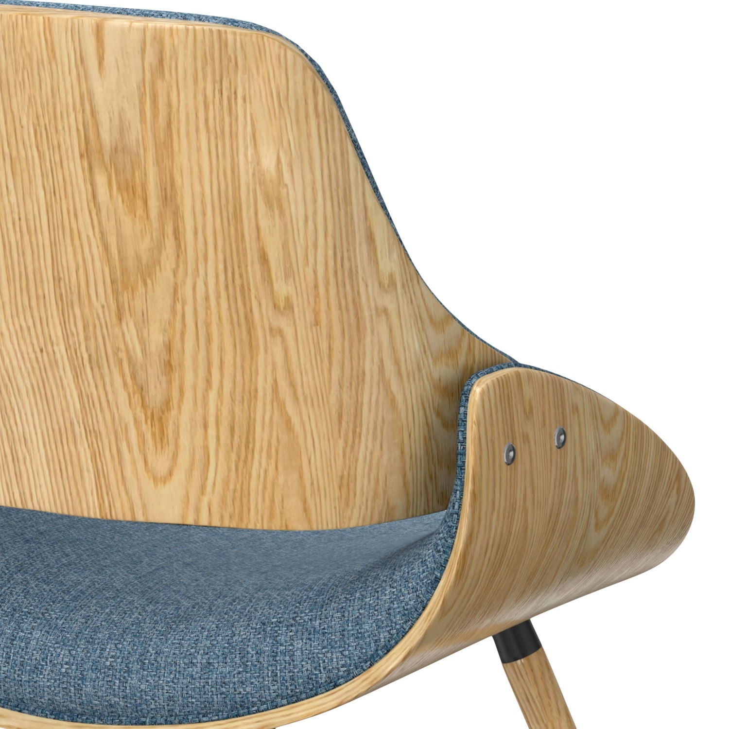 Bentwood Dining Chair With Wooden Backrest
