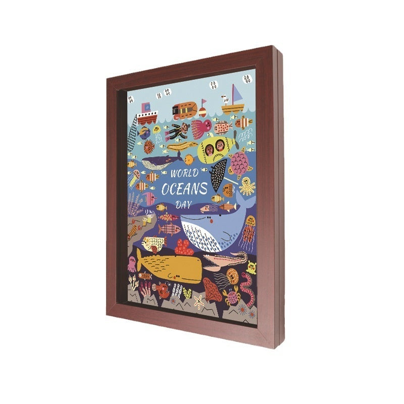 A4 Kids Art Storage Frame Magnetic Display