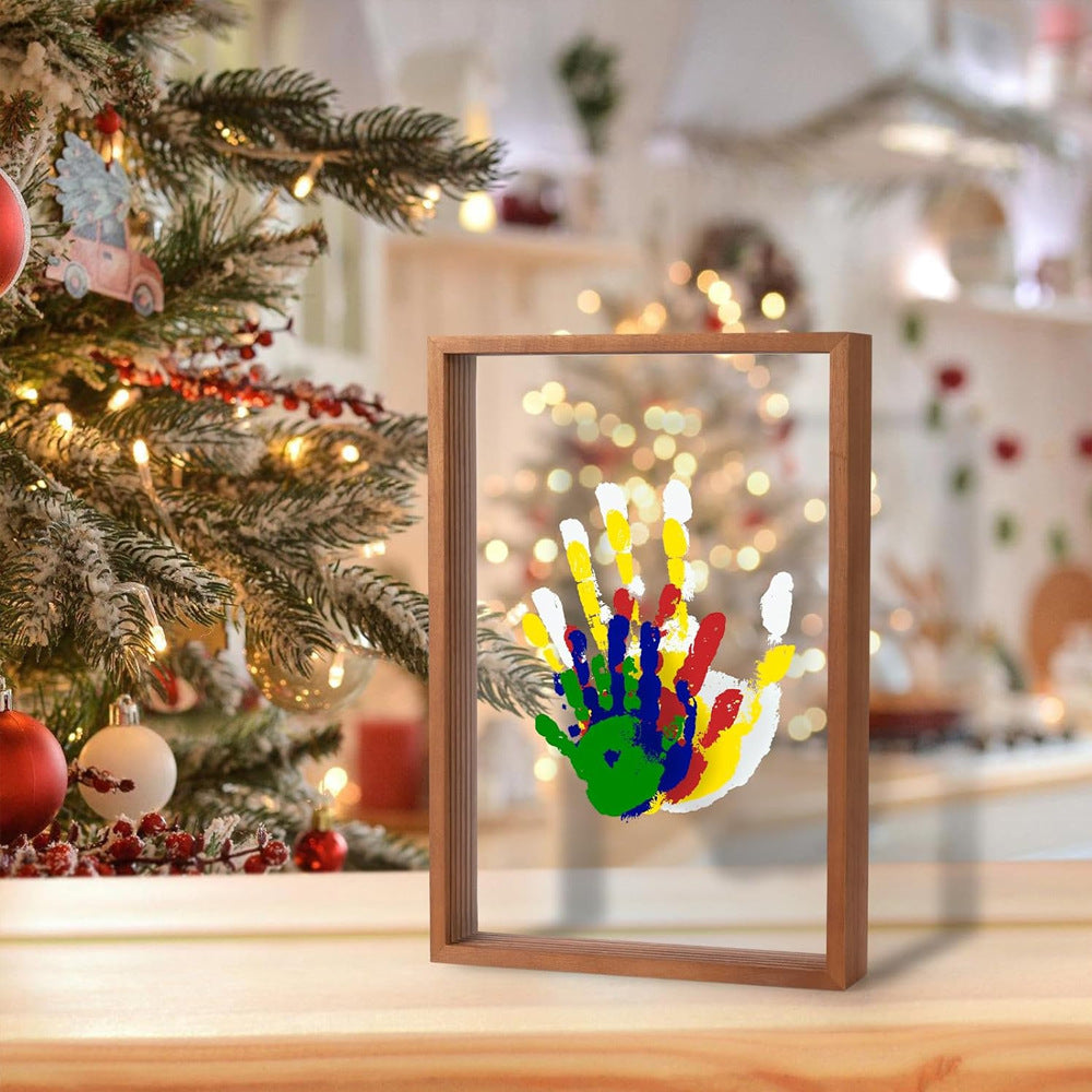 DIY Handprint Photo Frame Art Print Souvenir