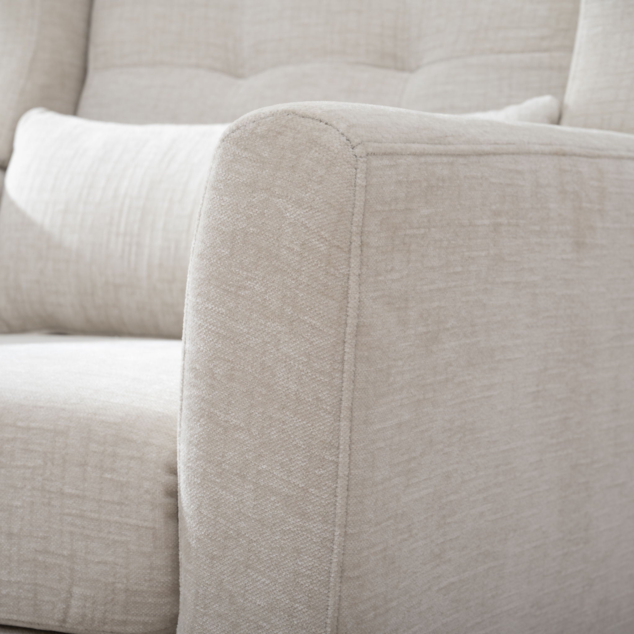 Modern Upholstered Accent Chair Foam Filled Lounge Armchair