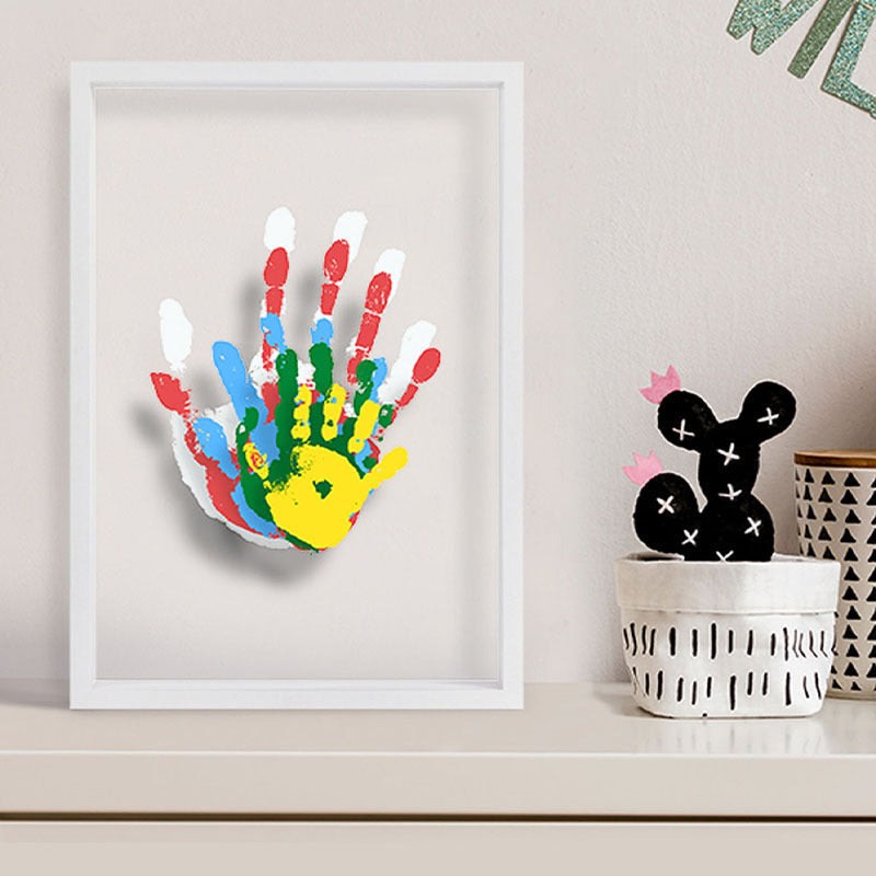 DIY Handprint Photo Frame Art Print Souvenir
