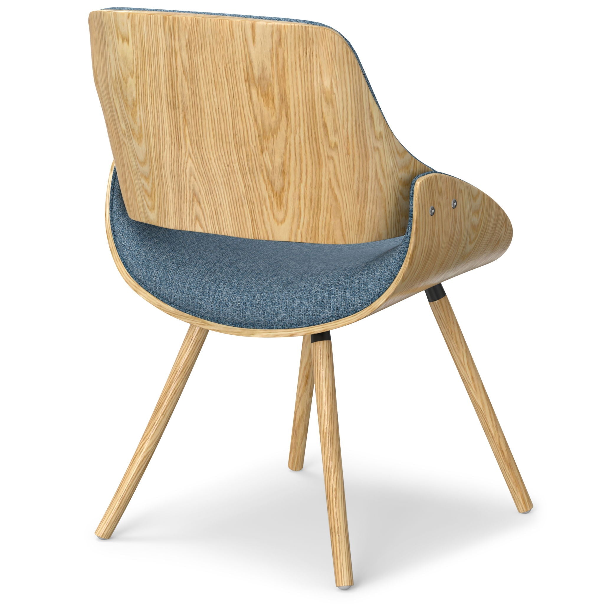 Bentwood Dining Chair With Wooden Backrest