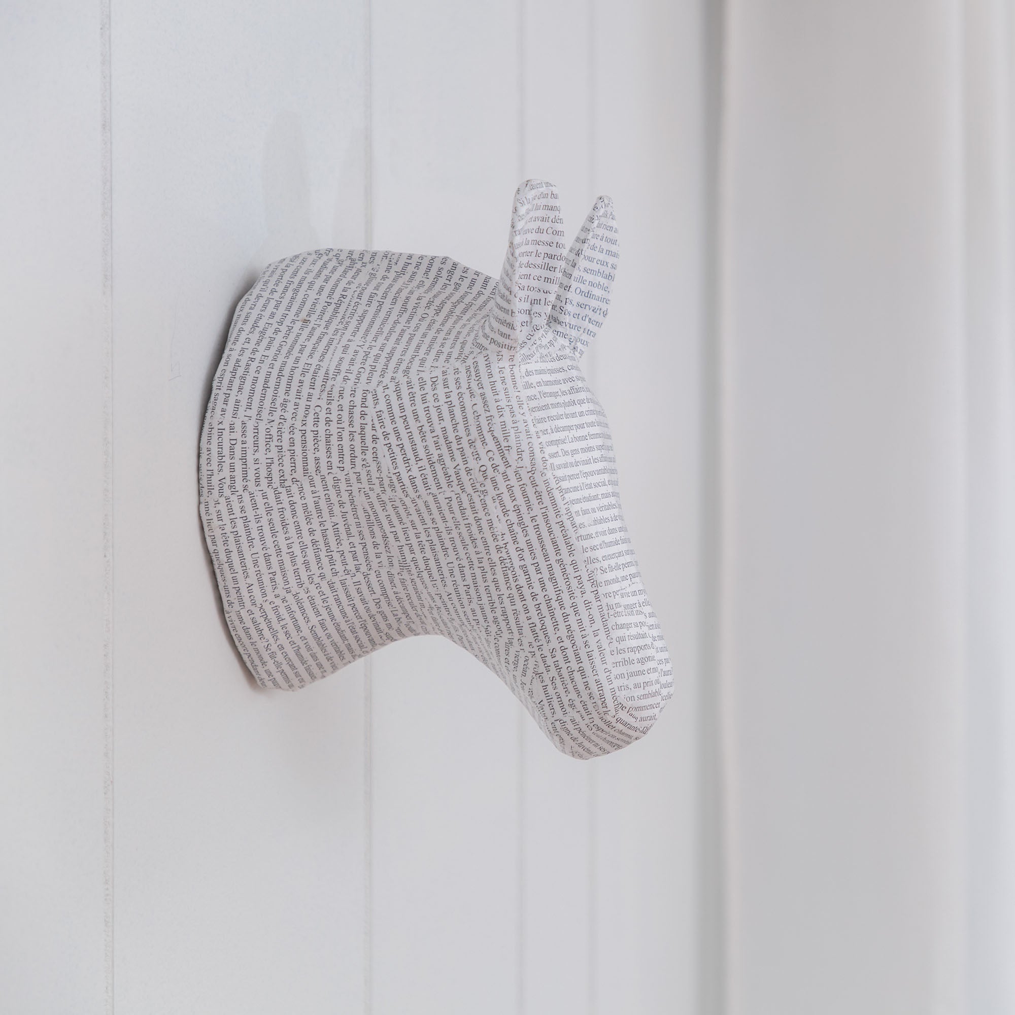 Animal Paper Mache Wall Hanging Decorative Art