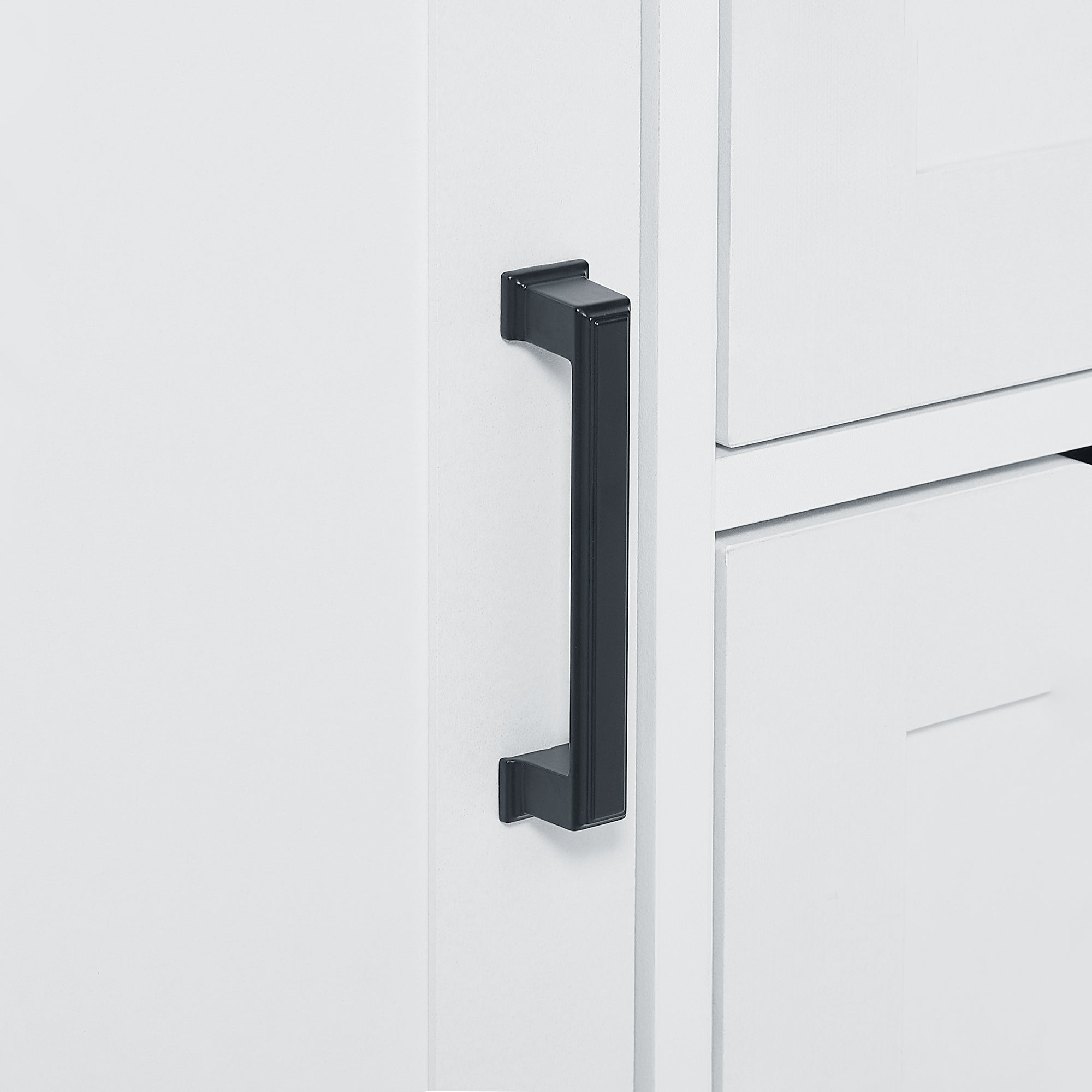 White Bathroom Storage Cabinet With Doors Drawers Shelves
