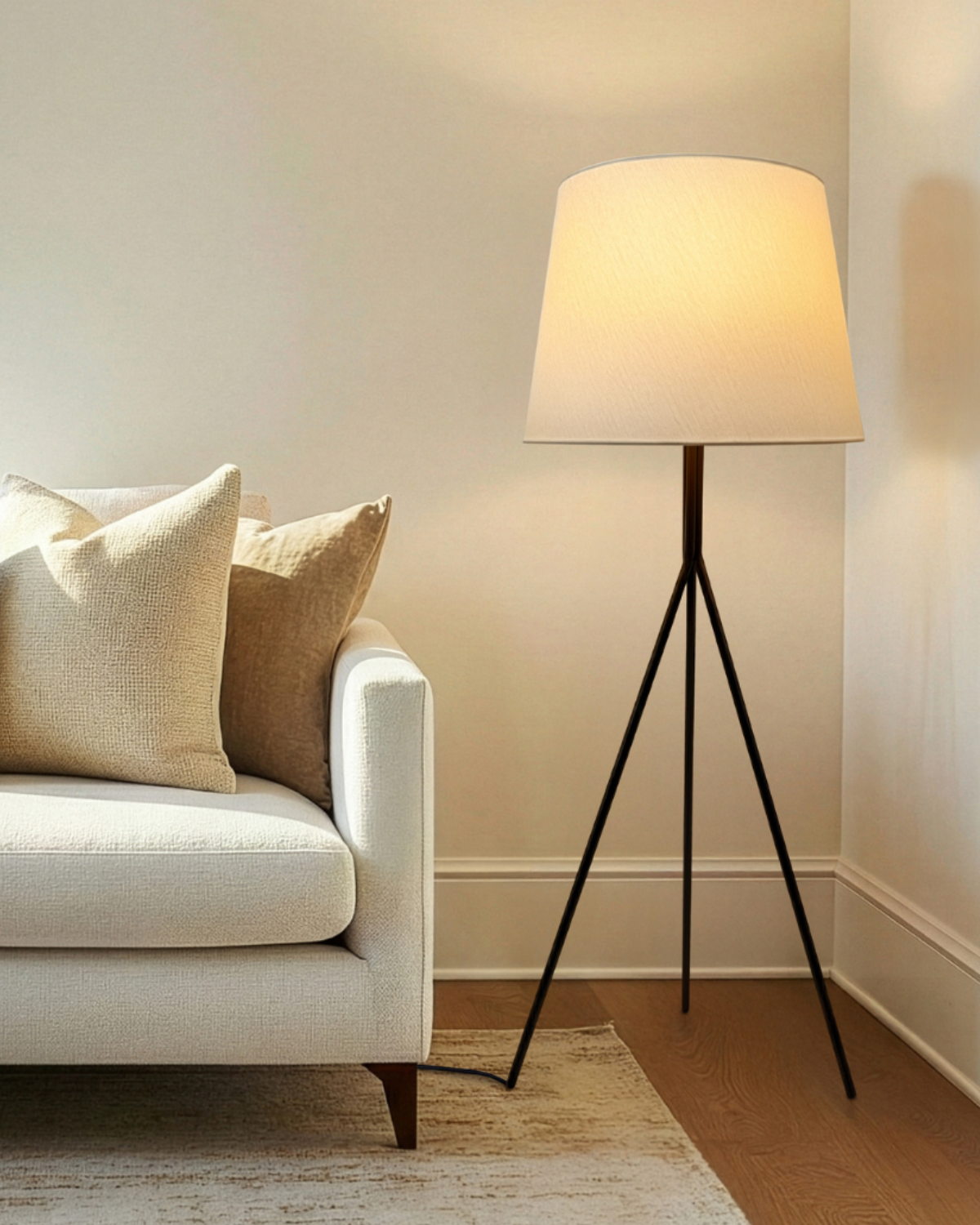 Forge Floor Lamp Modern Standing Home Lighting