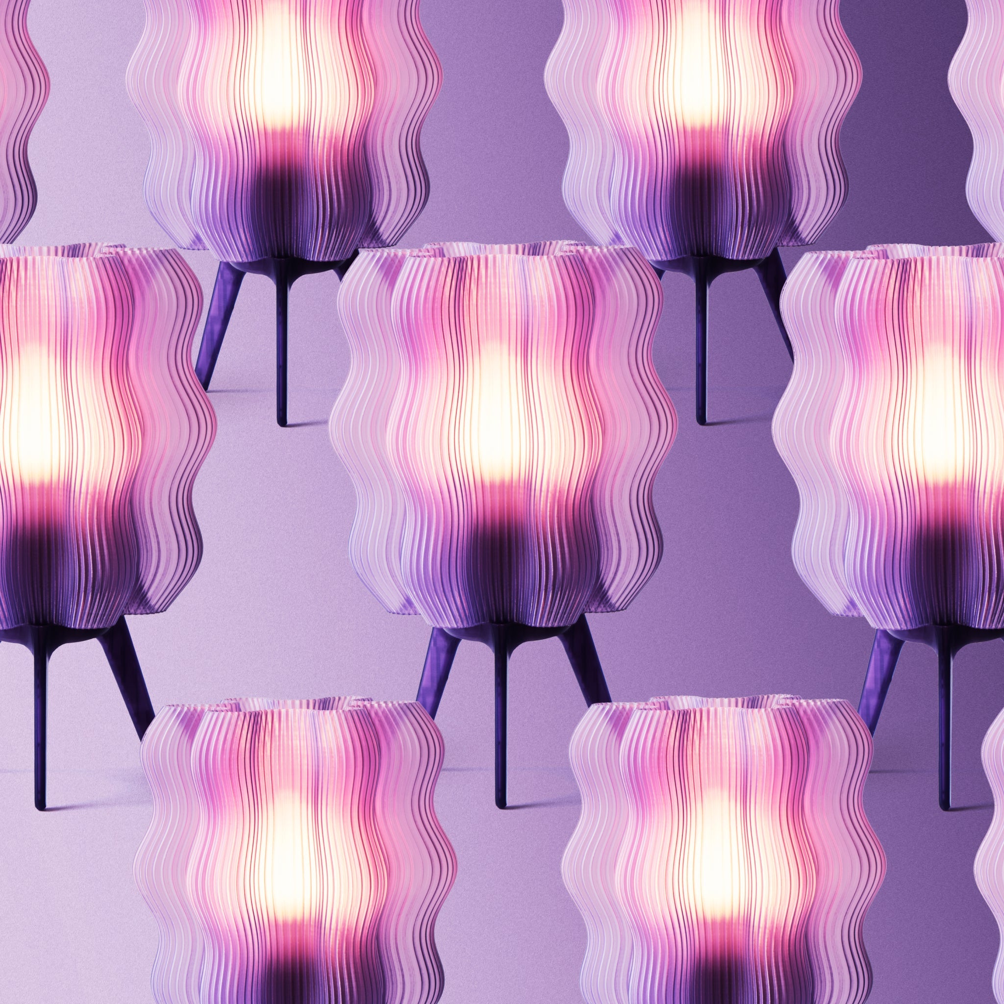 Wavy Lamp Modern Decorative Ambient Home Lighting