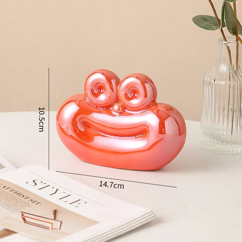 Sausage-Shaped Ceramic Decorative Ornament Creative Home Decor