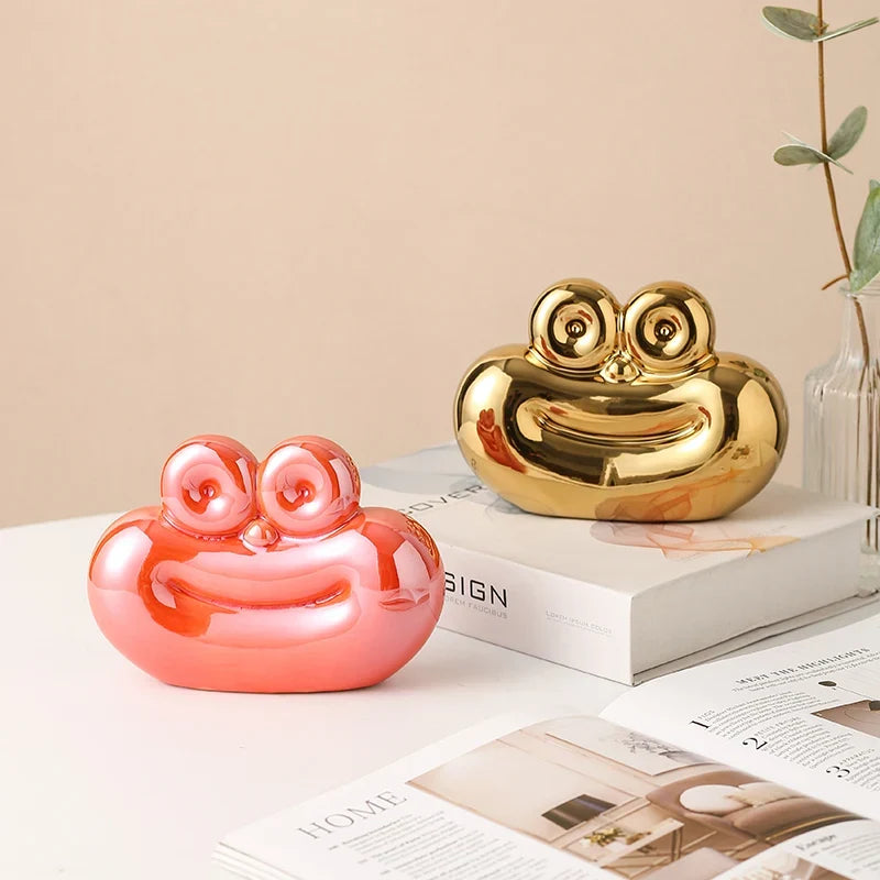 Sausage-Shaped Ceramic Decorative Ornament Creative Home Decor