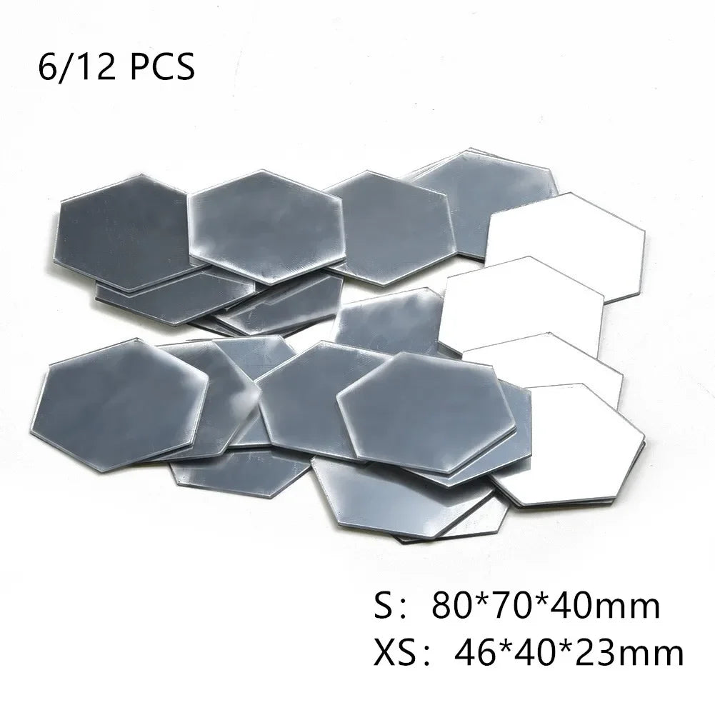 Hexagon Mirror Wall Stickers Self-Adhesive Acrylic Decor
