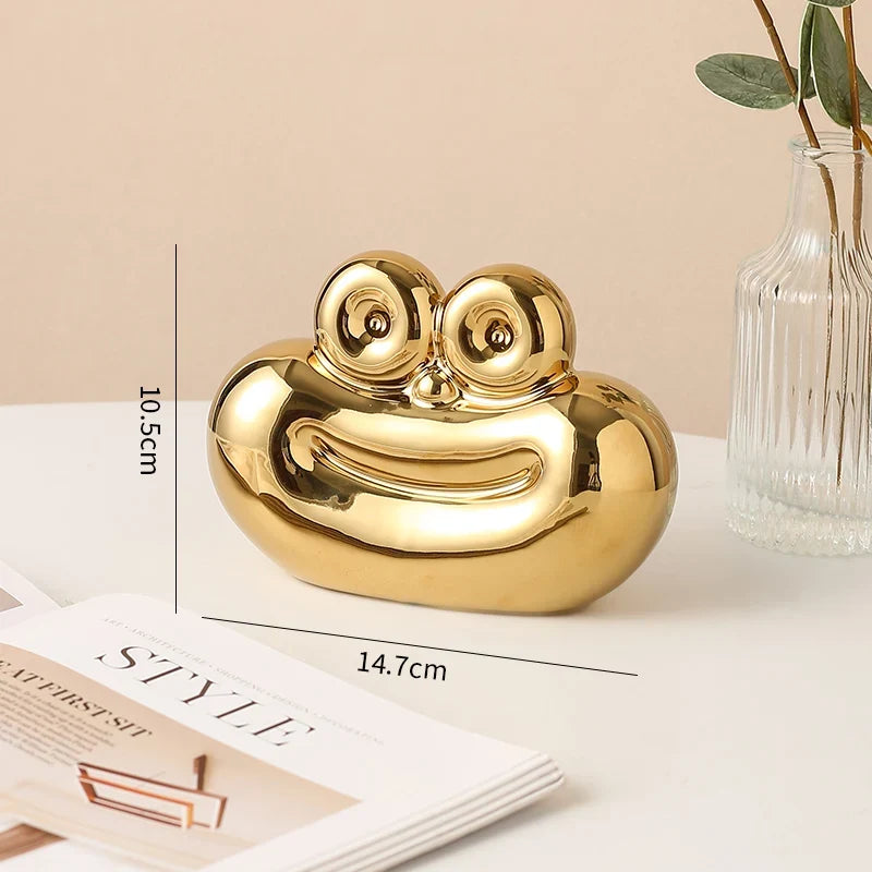Sausage-Shaped Ceramic Decorative Ornament Creative Home Decor