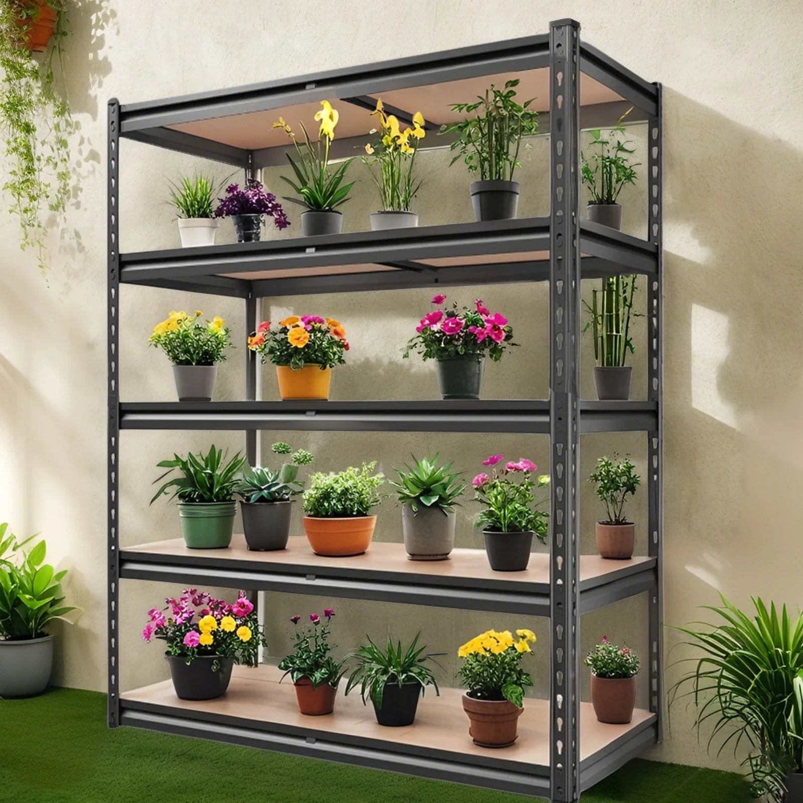 Heavy Duty Garage Shelving Adjustable Storage Rack 2000LBS