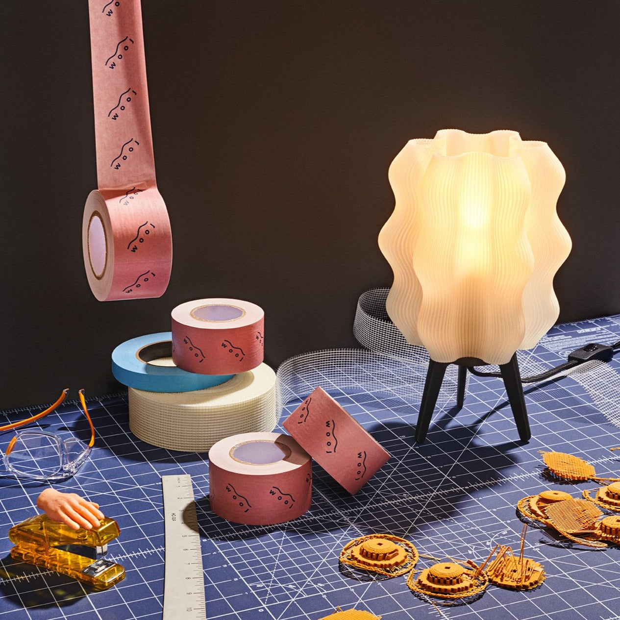 Wavy Lamp Modern Decorative Ambient Home Lighting