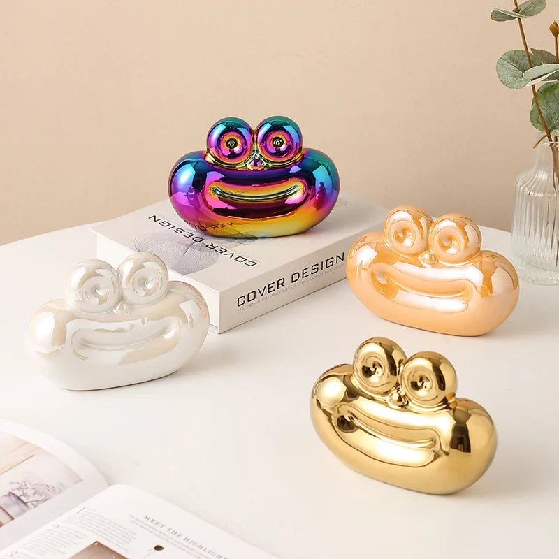 Sausage-Shaped Ceramic Decorative Ornament Creative Home Decor