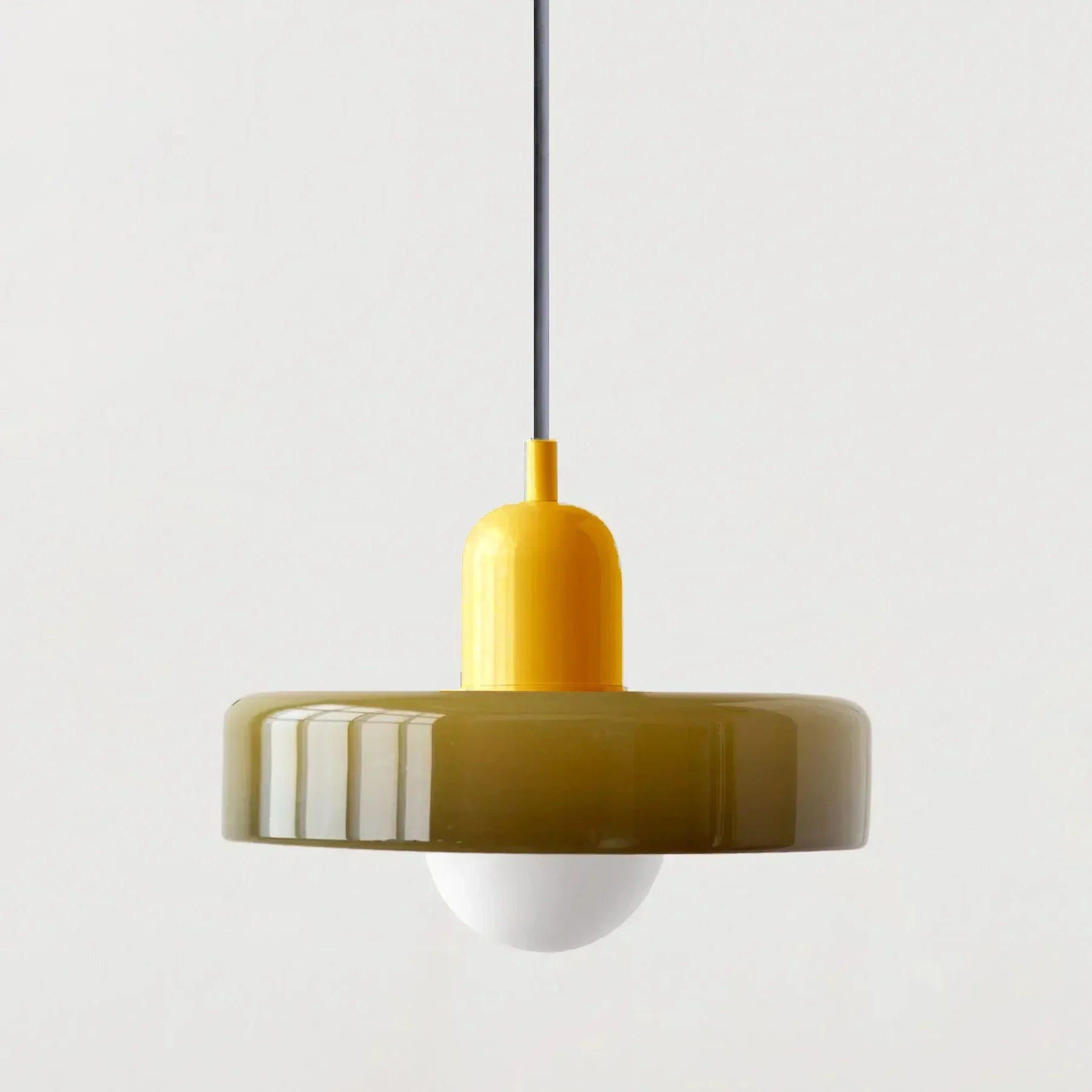 Nordic Retro Glass Pendant Lamp E27 LED Chandelier