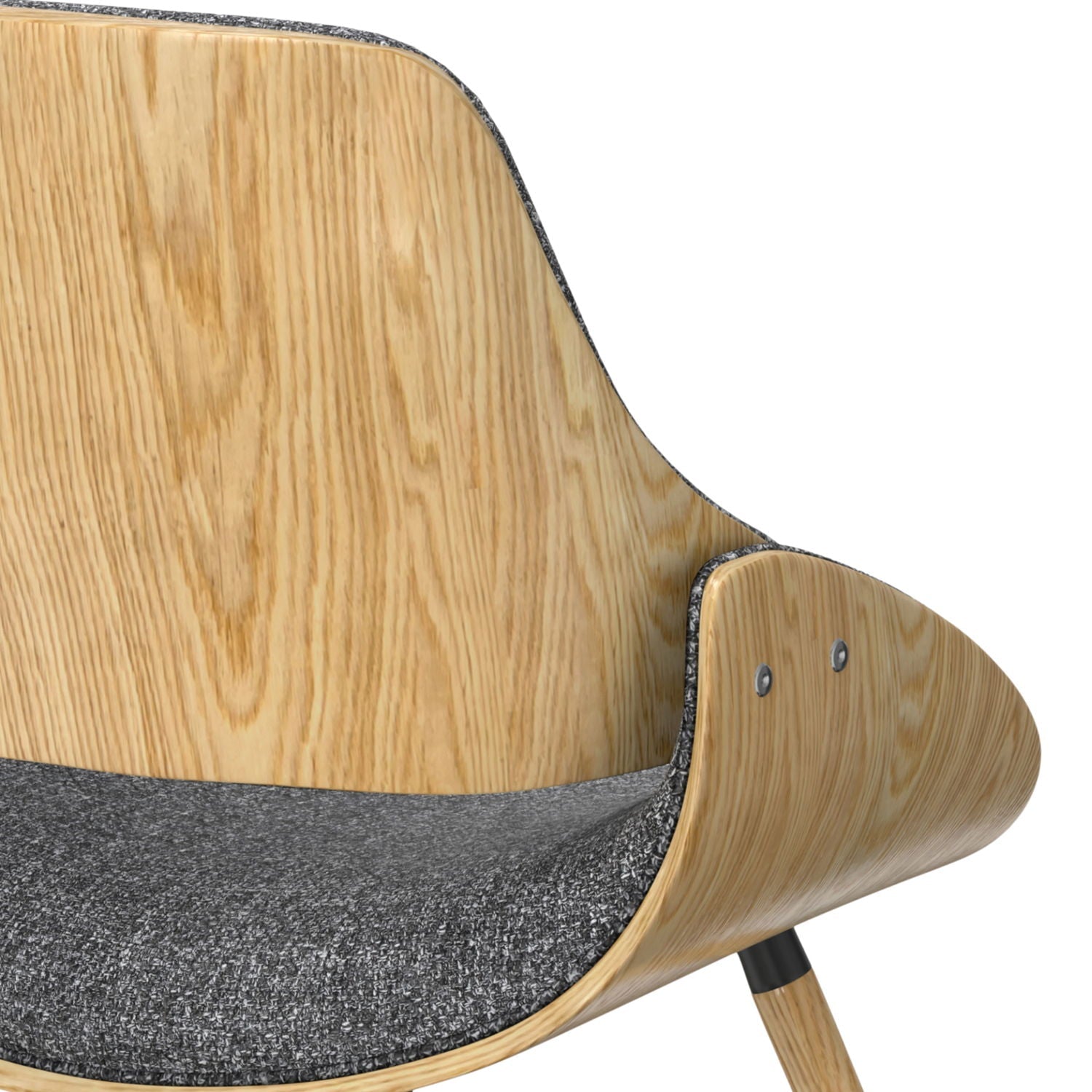 Bentwood Dining Chair With Wooden Backrest