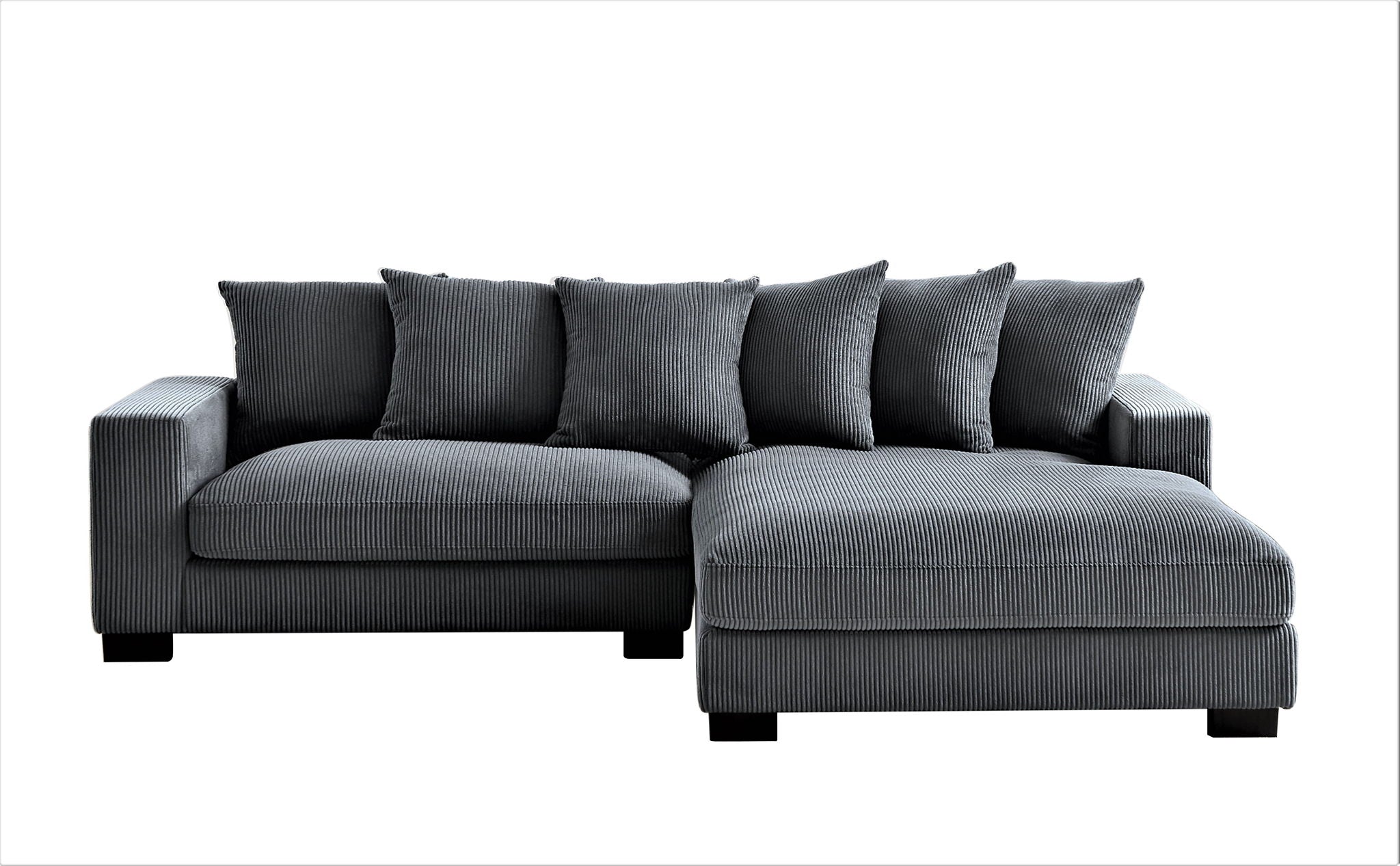 Oversized L-Shaped Sectional Sofa With Chaise