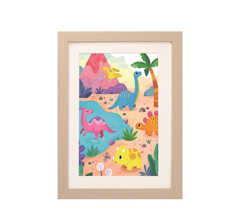 A4 Kids Art Storage Frame Magnetic Display