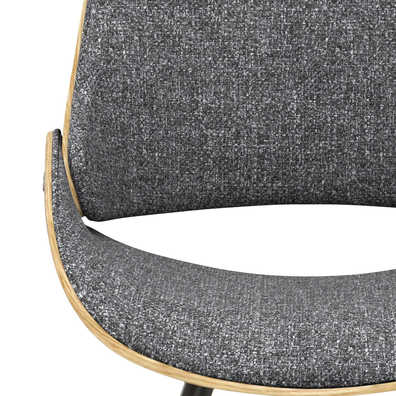 Bentwood Dining Chair With Wooden Backrest