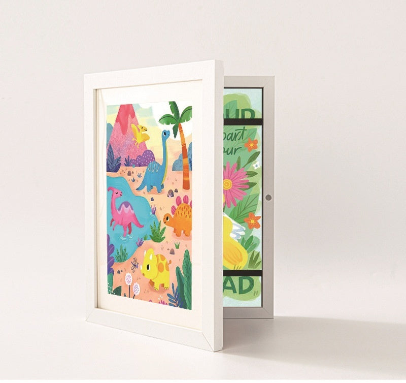 A4 Kids Art Storage Frame Magnetic Display
