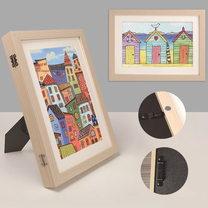 A4 Kids Art Storage Frame Magnetic Display