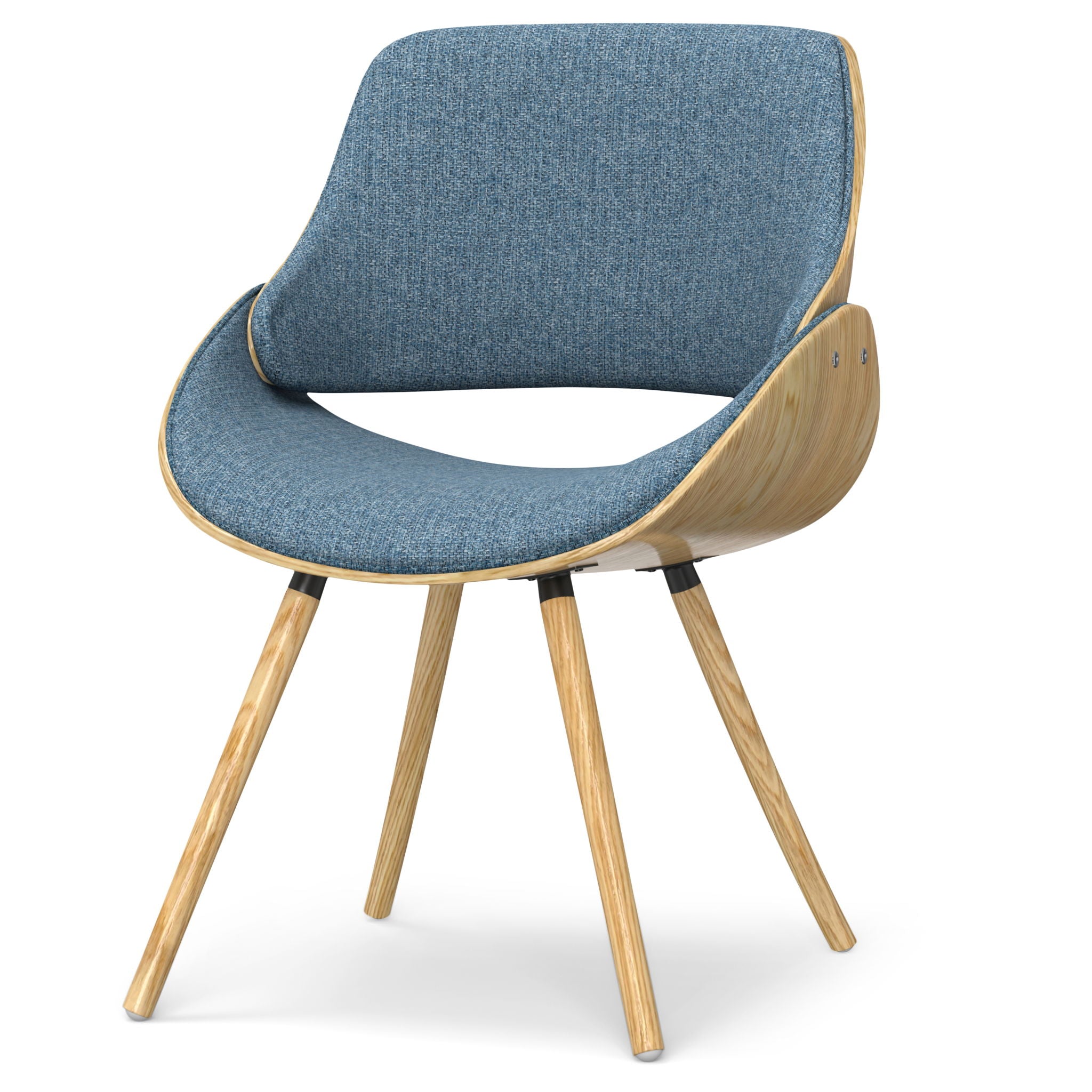 Bentwood Dining Chair With Wooden Backrest