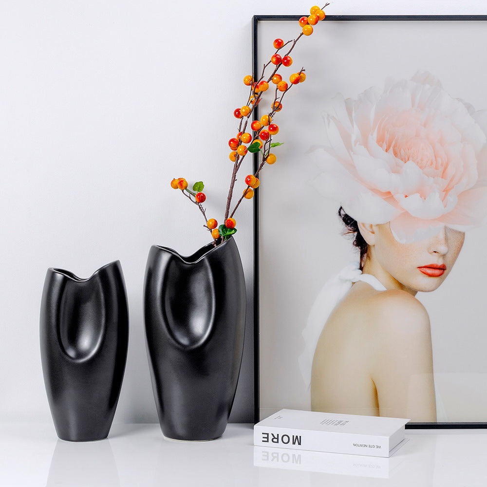 Modern Ceramic Vase Creative Living Room Decoration Ornament