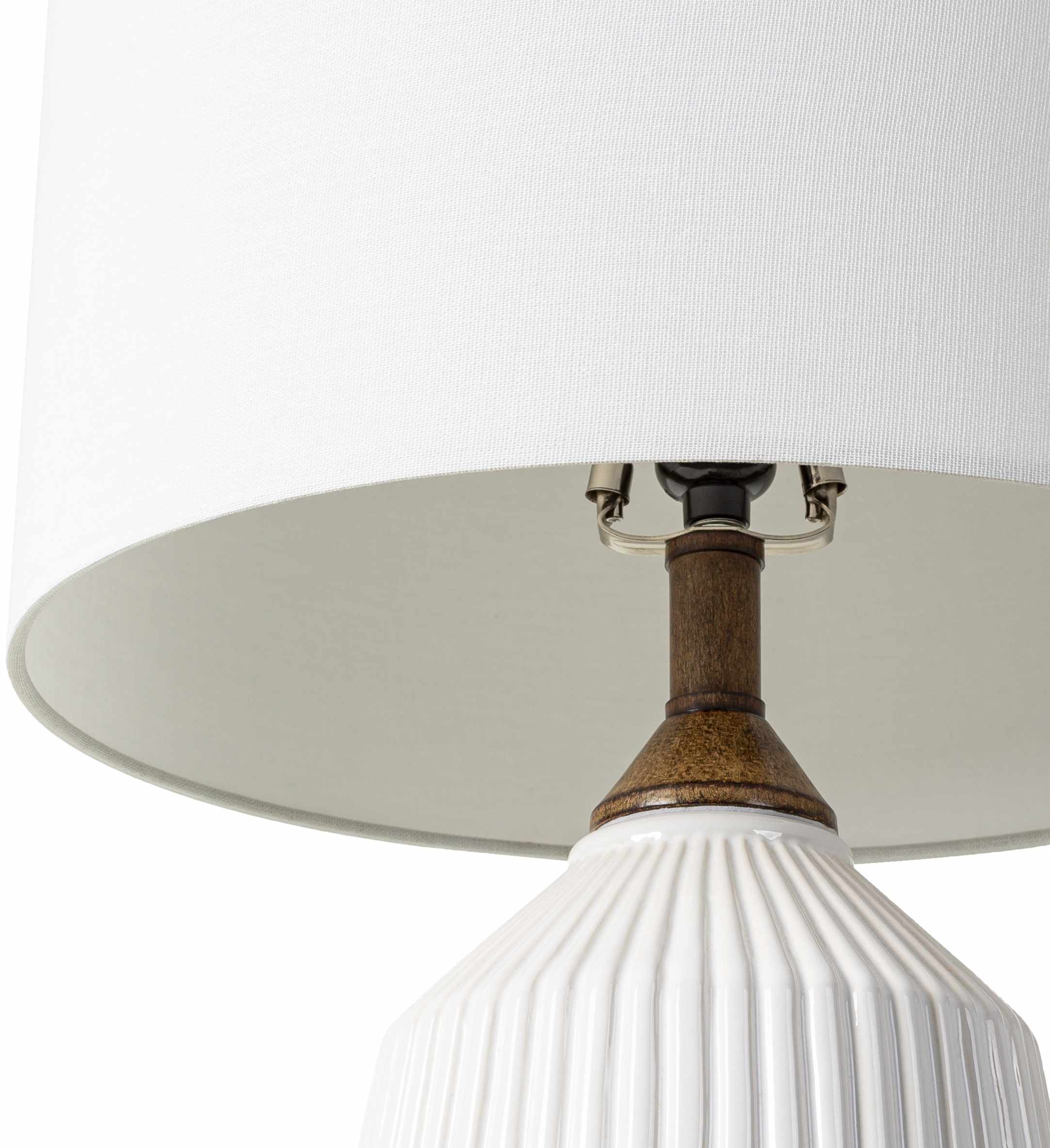 Tramutola White Table Lamp Modern Home Lighting
